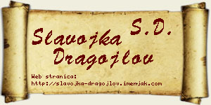 Slavojka Dragojlov vizit kartica